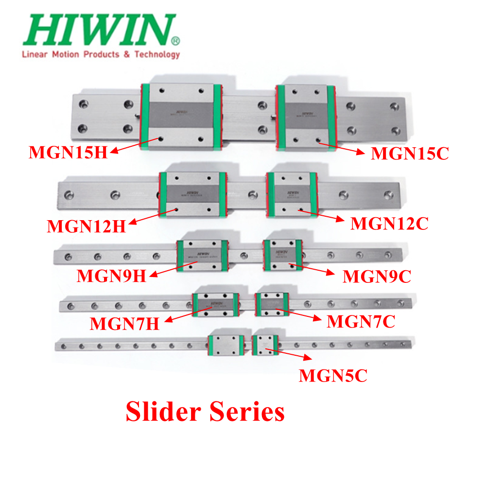Linear Rail Mgn12H Set - รางเลื่อนแบบเส้นตรงขนาดเล็ก HIWIN ของแท้ รุ่น MGN5C MGN7C