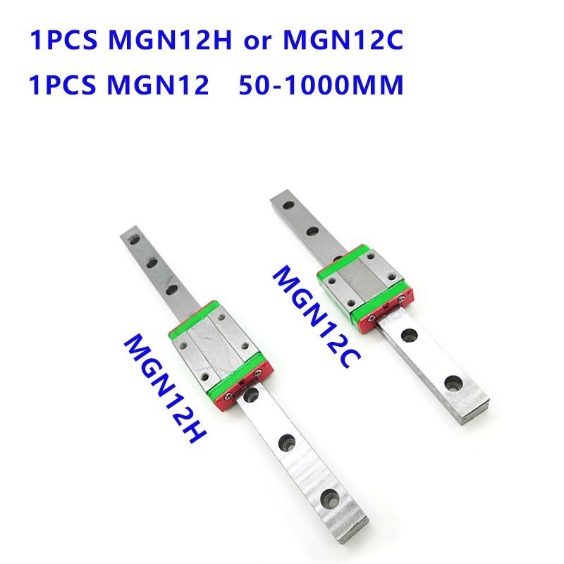 Linear Rail Mgn12H Set - 12mm Linear ท่องเที่ยว MGN12 Rail 100