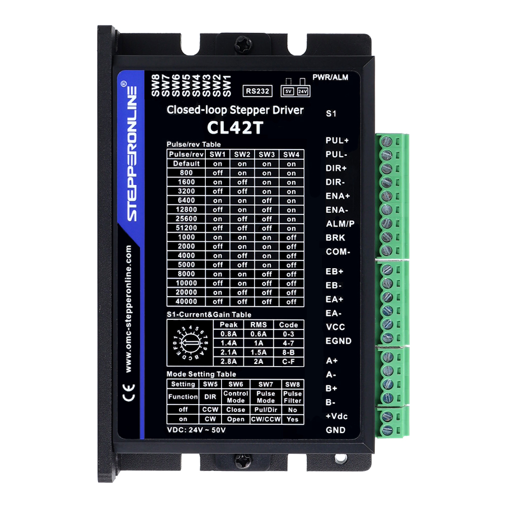 STEPPERONLINE TP Series Nema 1 - Closed Loop Stepper Motor Nema 17 บทวิจารณ์และราคา