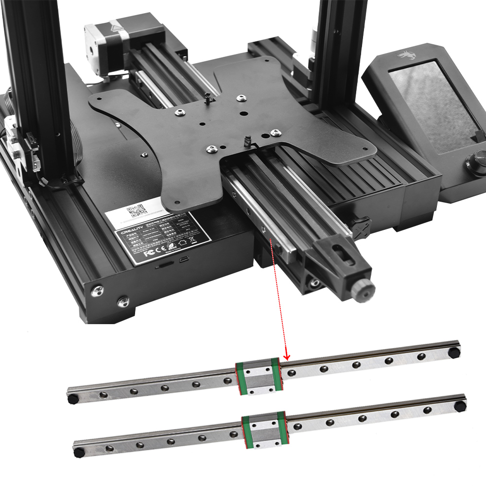 ชุดอัพเกรดรางเลื่อนแกน Y สำหรั - Linear Rail Mgn12H Set บทวิจารณ์และราคา