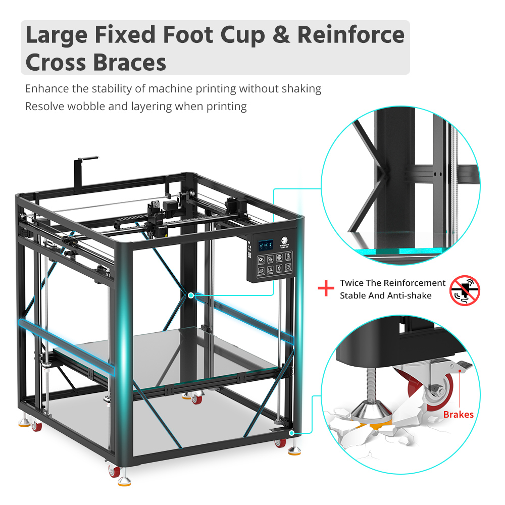 เครื่องพิมพ์สามมิติ Tronxy VEH - Corexy 3D Printer Kit บทวิจารณ์และราคา