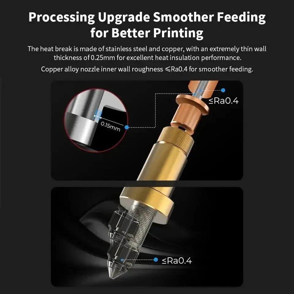 ชุดบล็อคความร้อนเซรามิก K1แบบพ - High Flow Ceramic Hotend บทวิจารณ์และราคา
