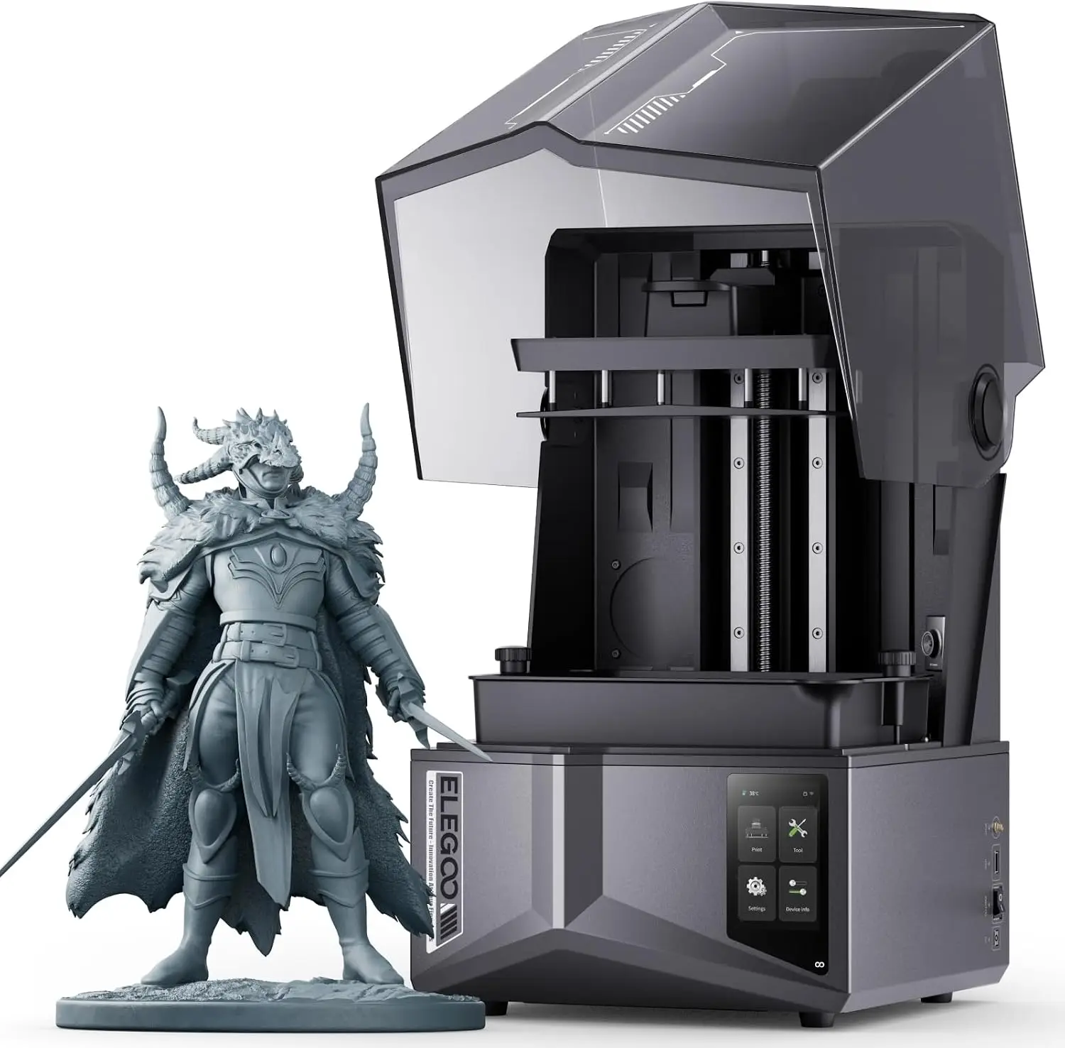 เครื่องพิมพ์ 3D เรซิน Saturn 4 - 12K Monochrome Lcd Resin 3D Printer บทวิจารณ์และราคา
